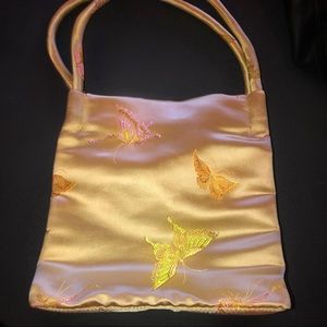 Silky Butterfly Shoulder Purse